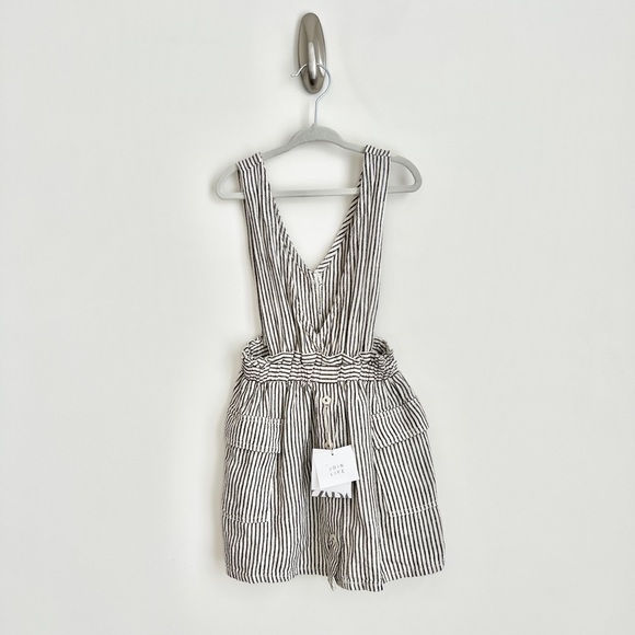 ZARA Girl Jumper Jumpsuit Overall Striped 3-4yrs NEW - Picture 1 of 7